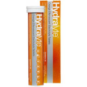 Hydralyte Effervescent Tablets Orange 20