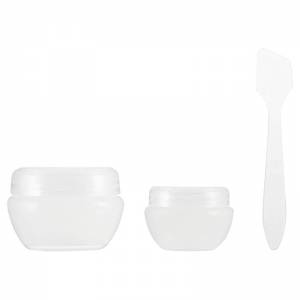 Manicare Cosmetic Jars With Spatula 2 Pack