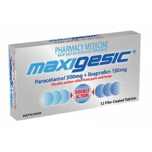 Maxigesic Tablets 12