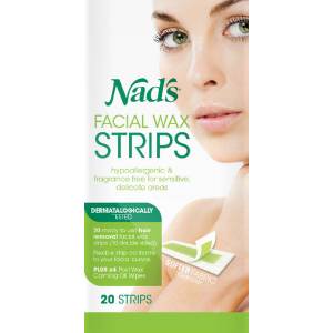 Nad's Facial Wax Strips 20