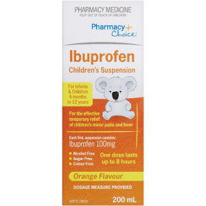 Pharmacy Choice Ibuprofen Children's Suspension 6 ...