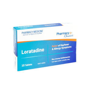 Pharmacy Choice Loratadine 10 Tablets