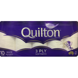 Quilton Toliet Paper 3ply 10 Pack