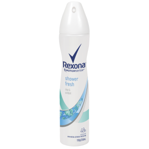 Rexona Women Antiperspirant Deodorant Aerosol Shower Fresh 250ml