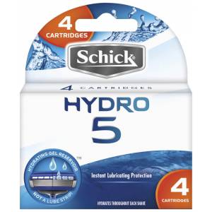 Schick Hydro 5 Refill Cartridges 4 Pack