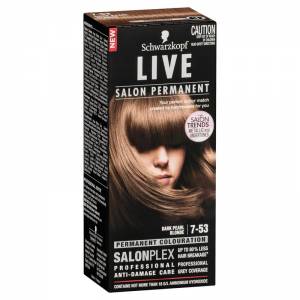 Schwarzkopf Live Salon 7.53 Dark Pearl Blonde Hair Colour