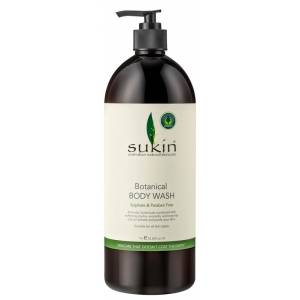 Sukin Botanical Body Wash Pump Bottle 1 Litre