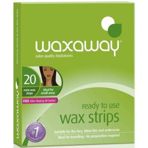 Waxaway Ready To Use Wax Strips Facial