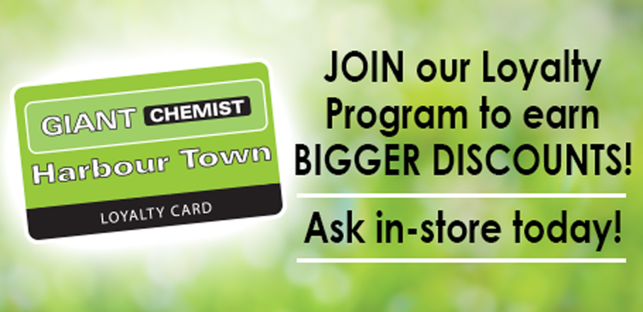 Ask about our Member Exclusive Loyalty Program in-store today!